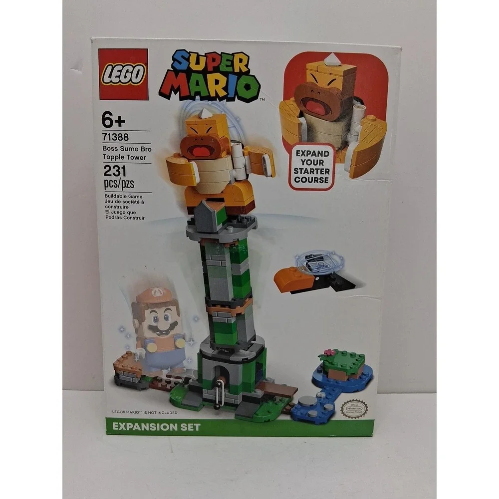LEGO Super Mario: Boss Sumo Bro Topple Tower Expansion Set (71388)
